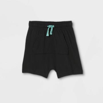 Toddler Boys' Jersey Knit Pull-on Shorts - Cat & Jack Black