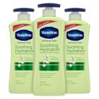 Vaseline Intensive Care Soothing Hydration Hand And Body Lotion - 3ct/20.3 Fl Oz Each
