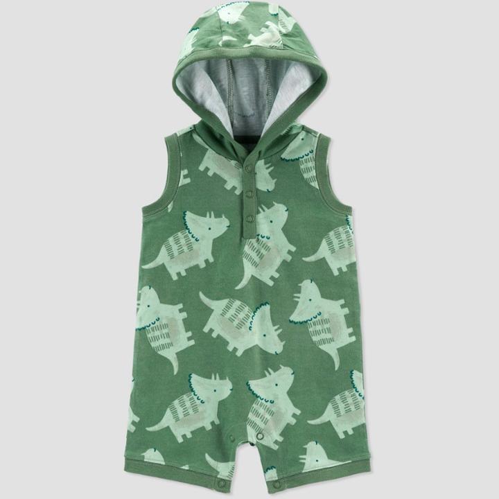 Baby Boys' Dino Romper - Just One You Made By Carter's Olive