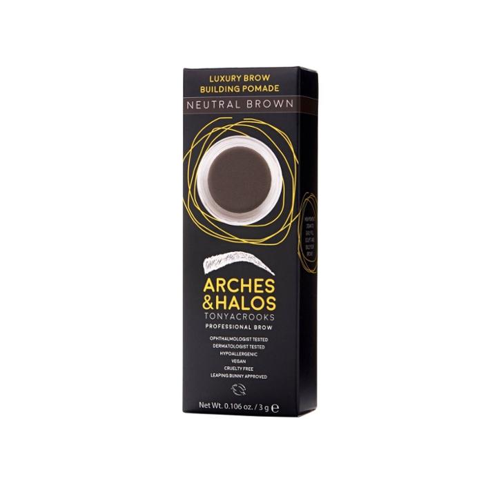 Arches & Halos Luxury Brow Building Pomade Medium Brown