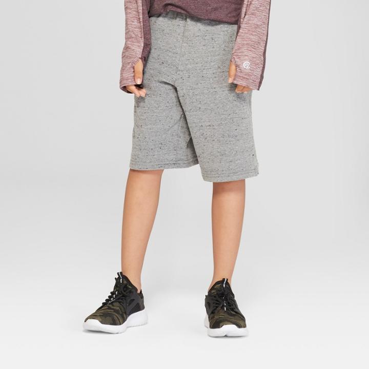 Boys' Soft Touch Shorts - C9 Champion Dark Grey Heather L, Dark Heather