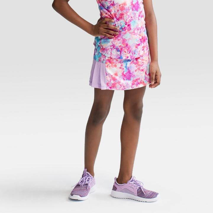 Girls' Printed Skort - C9 Champion Floral Print L,