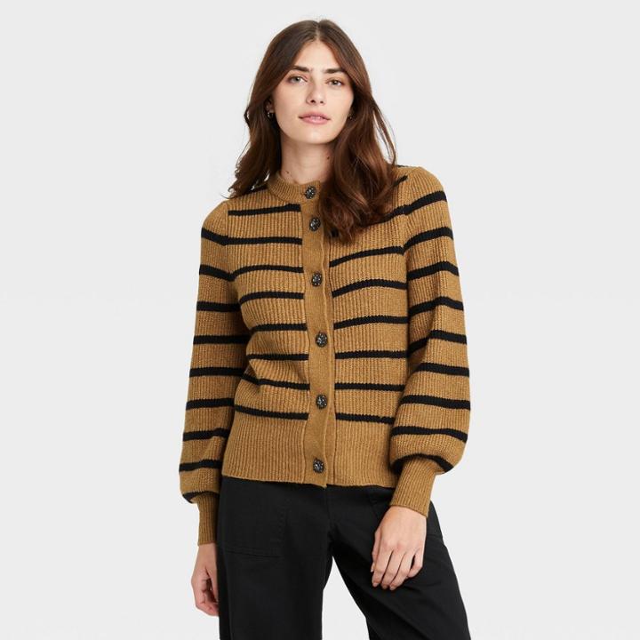 Women's Cardigan - Who What Wear Brown