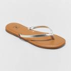 Women's Ava Skinny Strap Flip Flop Sandals - Shade & Shore