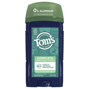 Tom's Of Maine Complete Protection Deodorant - Eucalyptus & Sandalwood
