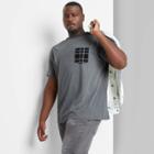 Adult Extended Size Regular Fit Short Sleeve Crewneck T-shirt - Original Use Thundering Gray