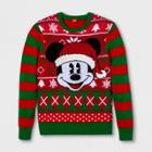 Men's Mickey Mouse & Friends Mickey's Holiday Hat Long Sleeve Sweatshirt - Dragon