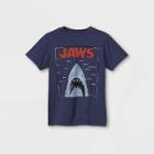 Boys' Jaws Short Sleeve Graphic T-shirt - Navy Heather