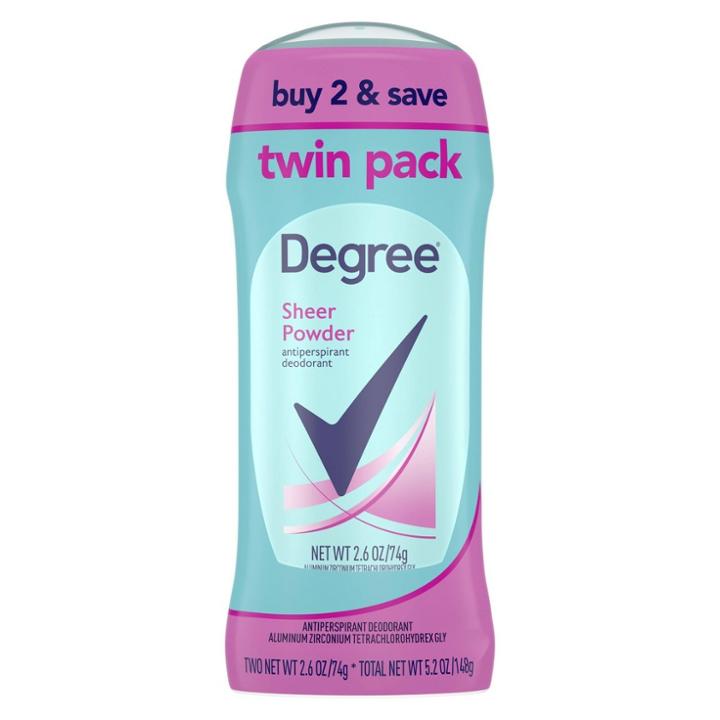 Degree Sweat & Odor Protection Sheer Powder 48-hour Antiperspirant & Deodorant