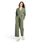 Women's Long Sleeve Tie-front Jumpsuit - Nili Lotan X Target Olive Green