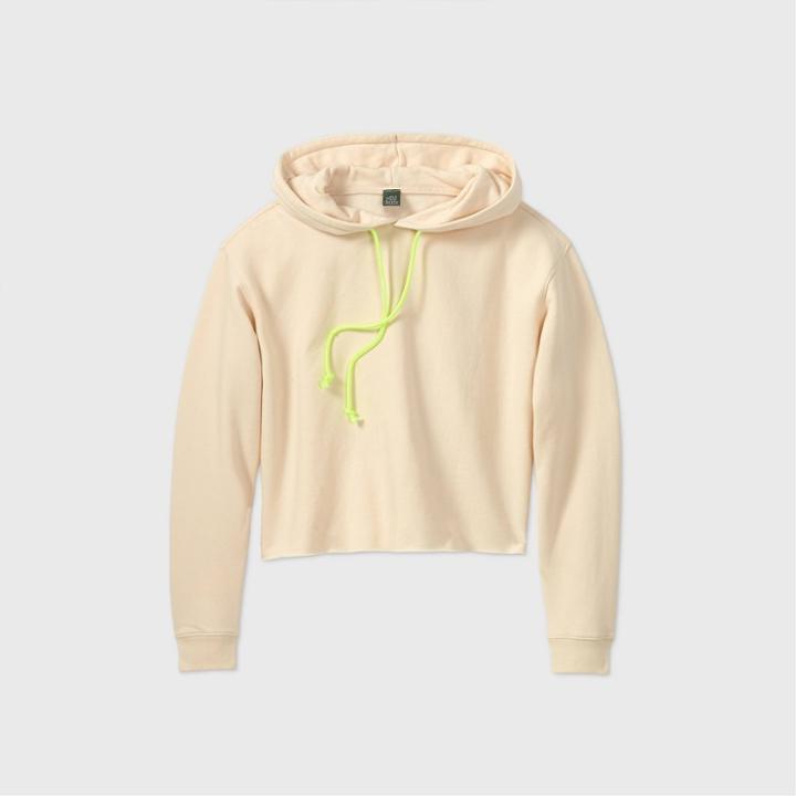 Women's Fleece Cropped Hoodie - Wild Fable