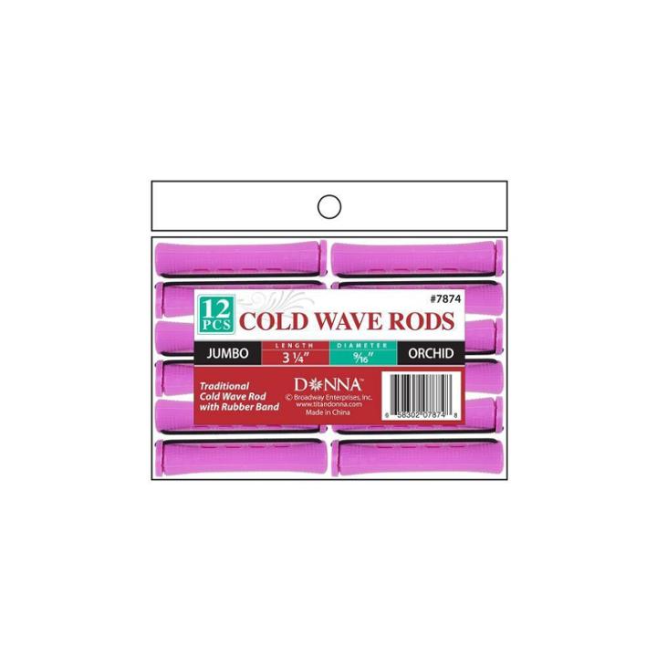 Donna Cold Wave Jumbo Rods - Orchid