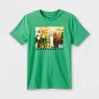 Warner Bros. Boys' Elf Santa Short Sleeve Graphic T-shirt - Green