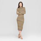 Women's Striped Sweater Dress - Who What Wear Cream Xs, Cream