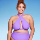 Women's Cross Next Multi-way Bikini Top - Wild Fable Purple X