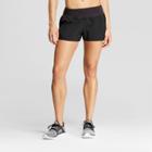 Women's Running Mid-rise Shorts 2.5 - C9 Champion Black