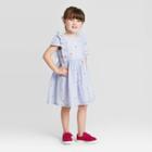 Oshkosh B'gosh Toddler Girls' Heart Dress - Blue 12m, Toddler Girl's