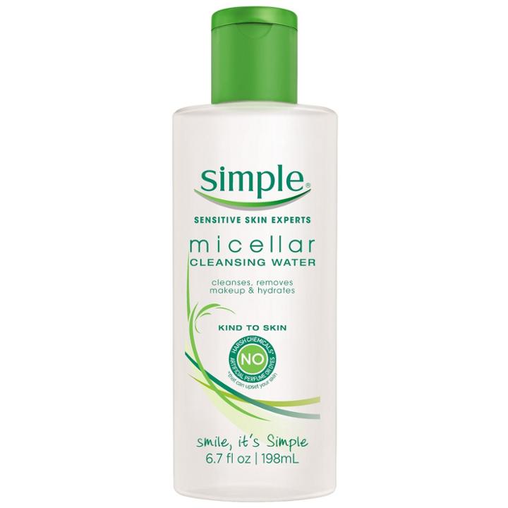 Unscented Simple Micellar Cleansing Water