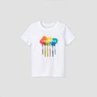 Toddler Kids' Short Sleeve 'creative' Graphic T-shirt - Cat & Jack White