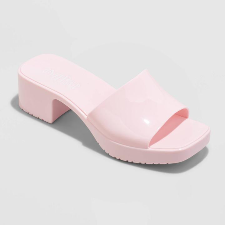 Women's Mad Love Marni Jelly Slide Heels - Pink