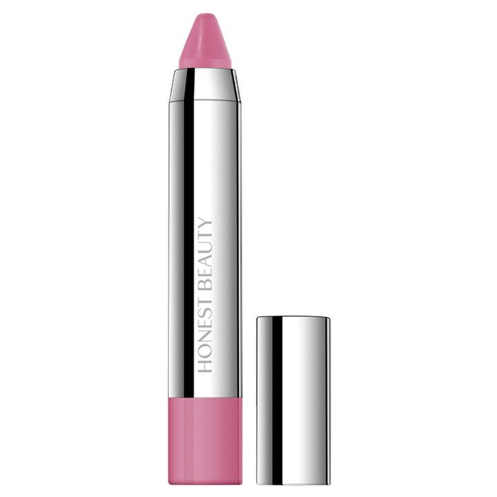 Honest Beauty Truly Kissable Lip Crayon - Peony Kiss - .105oz