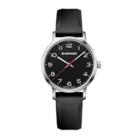 Target Women's Wenger Avenue - Swiss Made - Black Dial Silicone Strap Watch - Black