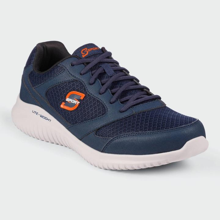 Men's S Sport By Skechers Keafer Wide Width Fit Athletic Sneakers - Navy
