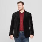 Men's Tall Velvet Blazer - Goodfellow & Co Black