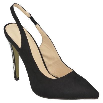 Journee Collection Women's Studded Slingback High Heels