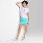 Women's Knit Bodycon Mini Pencil Skirt - Wild Fable Aqua Blue Xxs