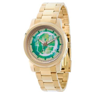 Men's Marvel Captain America Classic Hulk Fist Alloy Watch - Gold,