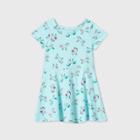 Toddler Girls' Short Sleeve Knit Dress - Cat & Jack Mint