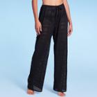 Shade & Shore Women's Mid-waist Crochet Cover Up Pants - Shade &
