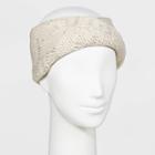 Women's Hand Knit Headband - Universal Thread Cream One Size, Ivory