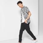 Men's 30 Mid-rise Paneled Woven Joggers - Original Use Black