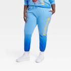Women's Nba Warriors Plus Size Graphic Jogger Pants - Blue