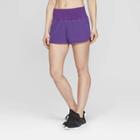 Women's Premium Running High-waisted Shorts - C9 Champion Purple