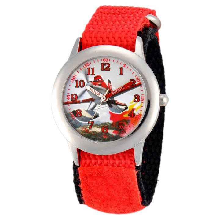 Boys' Disney Dusty Boys Inches Stainless Steel Plain Case Watch - Red