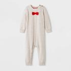 Baby Boys' Holiday Sweater Romper - Cat & Jack Brown