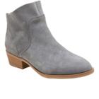 Women's Dedra Suede Metallic Leather Fashion Ankle Boots - Universal Thread Blue