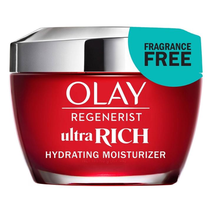 Olay Regenerist Ultra Rich Face Moisturizer For Dry Skin Fragrance-free