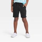 Boys' Pull-on 'at The Knee' Knit Shorts - Cat & Jack Black