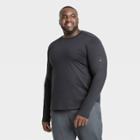 All In Motion Men's Long Sleeve Soft Gym T-shirt - All In