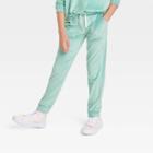 Girls' Micro Fleece Jogger Pants - Cat & Jack Green