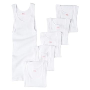 Hanes Men's 6pk Tanks With Fresh Iq -
