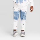 Toddler Boys' Kangaroo Pocket Jogger Pants - Art Class Blue 12m, Toddler Boy's