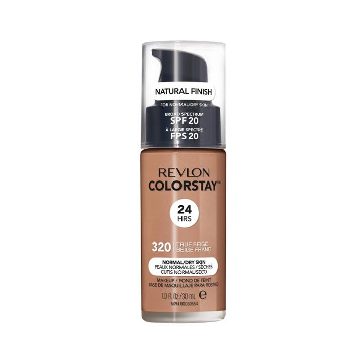 Revlon Colorstay Makeup For Normal/dry Skin With Spf 20 320 True Beige, Adult Unisex