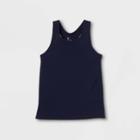 Girls' Athletic Tank Top - All In Motion Dark Blue