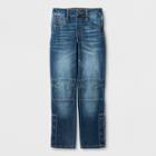 Boys' Adaptive Straight Medium Wash Denim - Cat & Jack Blue