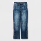 Boys' Adaptive Straight Medium Wash Denim - Cat & Jack Blue